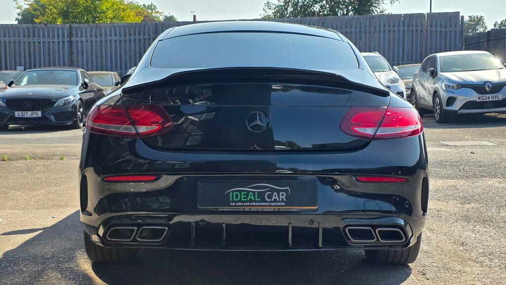 Mercedes-Benz C Class 2.1 C220d Amg Line G-tronic Euro 6 Ss KP66BOJ Black #5