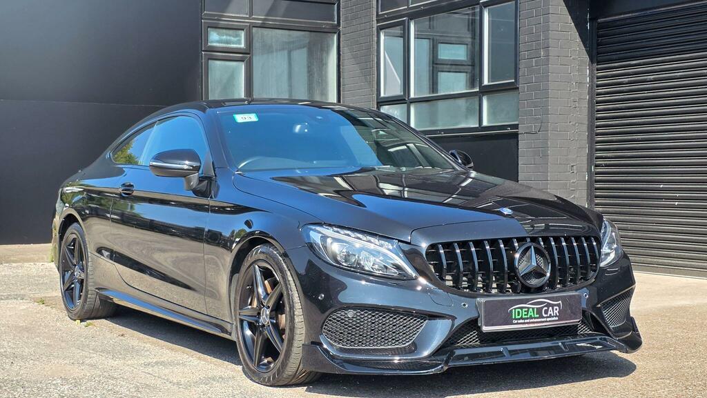 Mercedes-Benz C Class 2.1 C220d Amg Line G-tronic Euro 6 Ss KP66BOJ Black #6