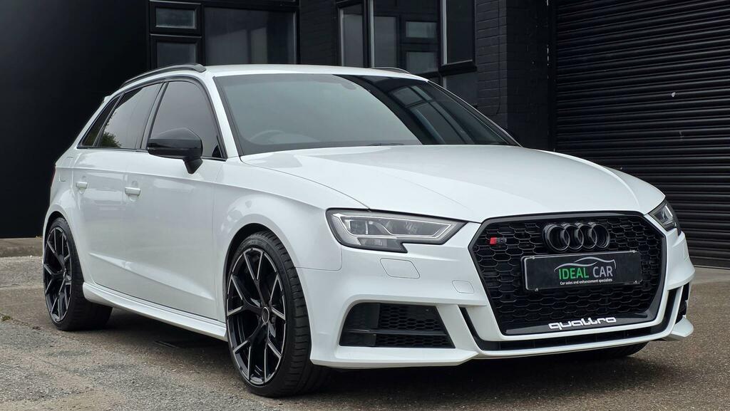 Audi S3 2.0 Tfsi Black Edition Sportback S Tronic Quattro White #6