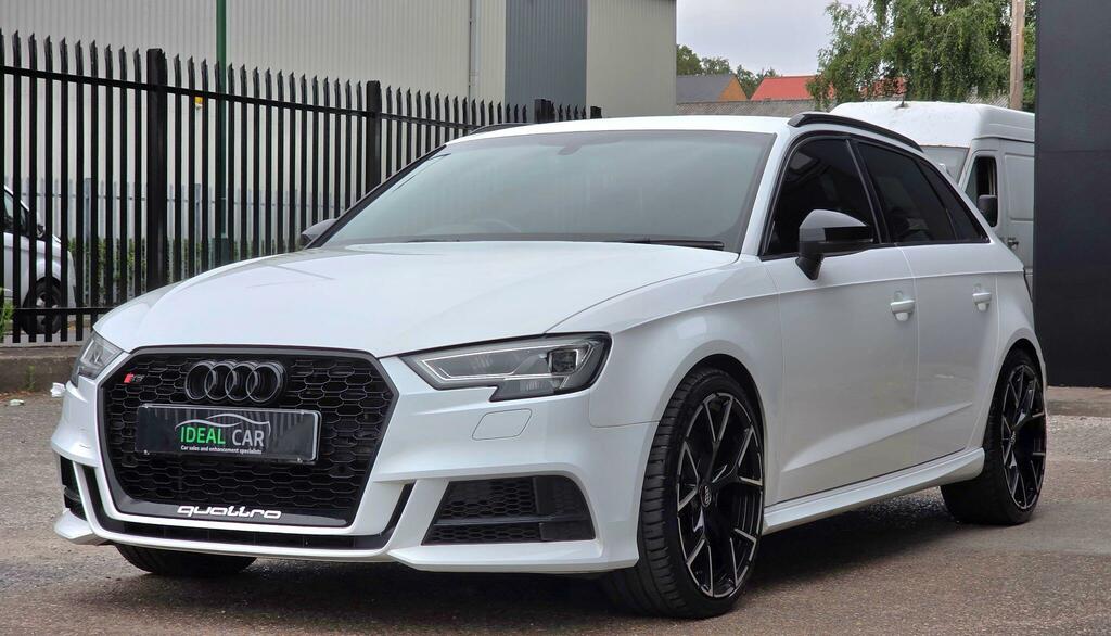 Audi S3 2.0 Tfsi Black Edition Sportback S Tronic Quattro White