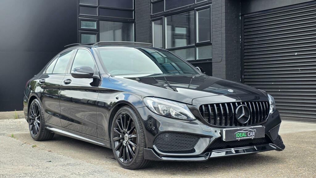 Mercedes-Benz C Class 2.0 C200 Amg Line Premium G-tronic Euro 6 Ss Black