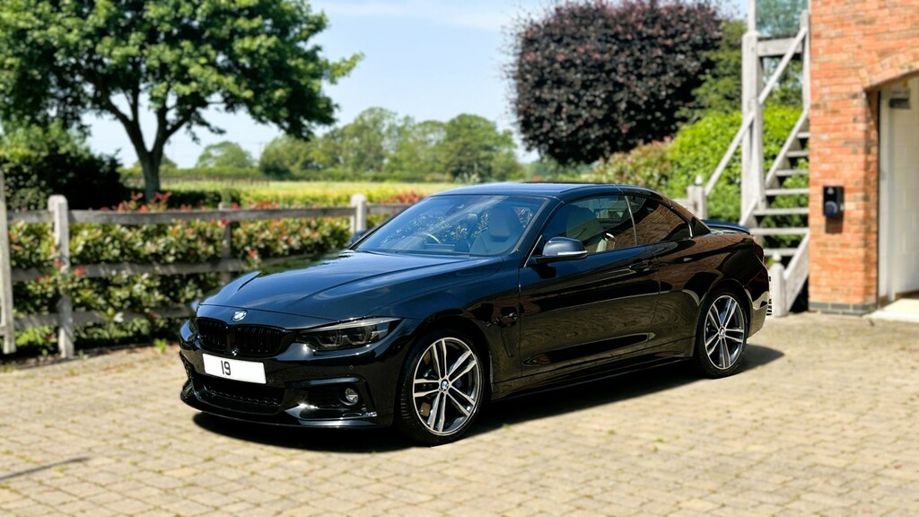 BMW 4 Series 3.0 435D Xdrive M Sport Convertible Black #6