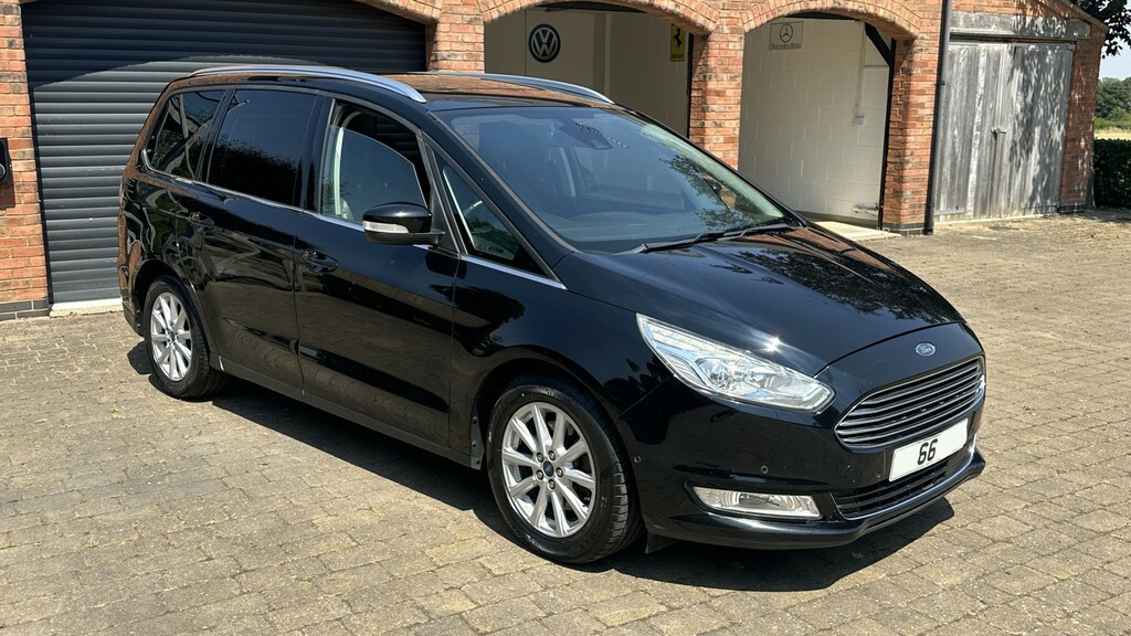 Ford Galaxy 2.0 Tdci Titanium X HV66NOH Black #2