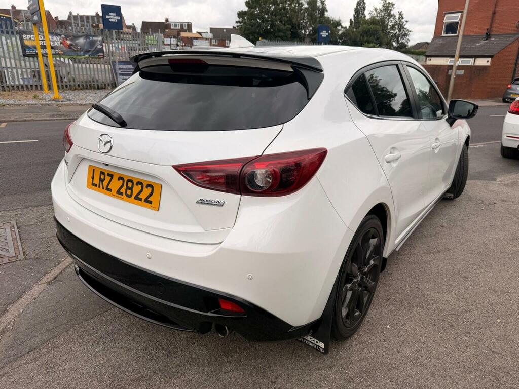 Mazda 3 Hatchback 2.0 Skyactiv-g Sport Black Euro 6 Ss LRZ2822 White #6