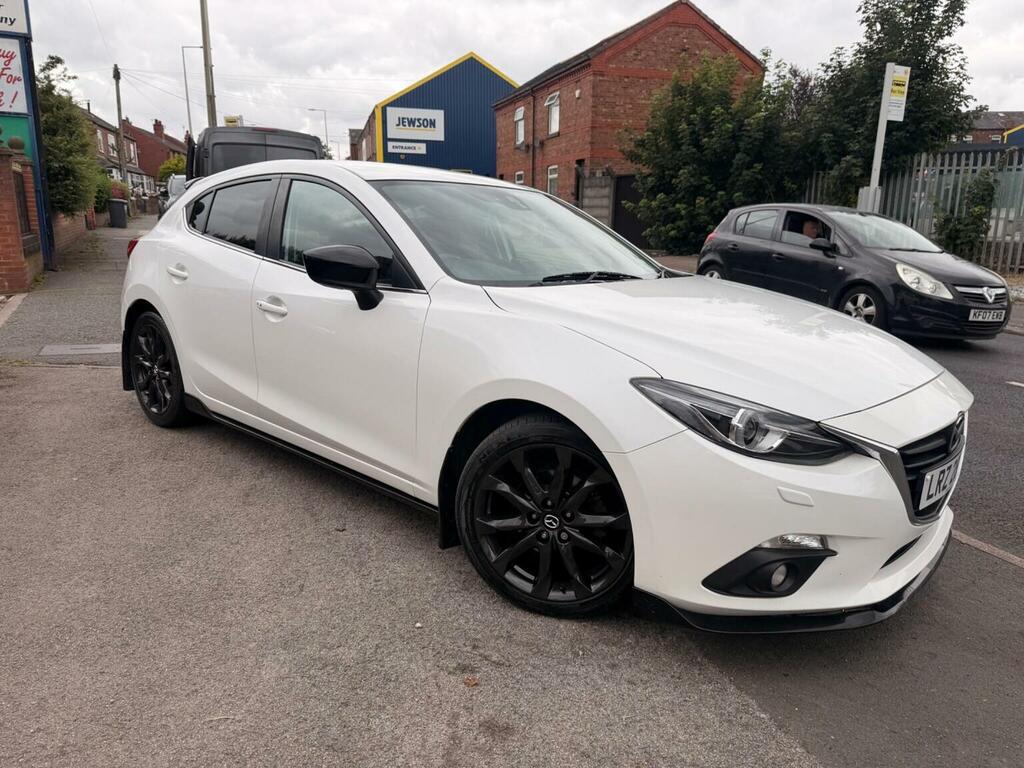 Mazda 3 Hatchback 2.0 Skyactiv-g Sport Black Euro 6 Ss LRZ2822 White #2