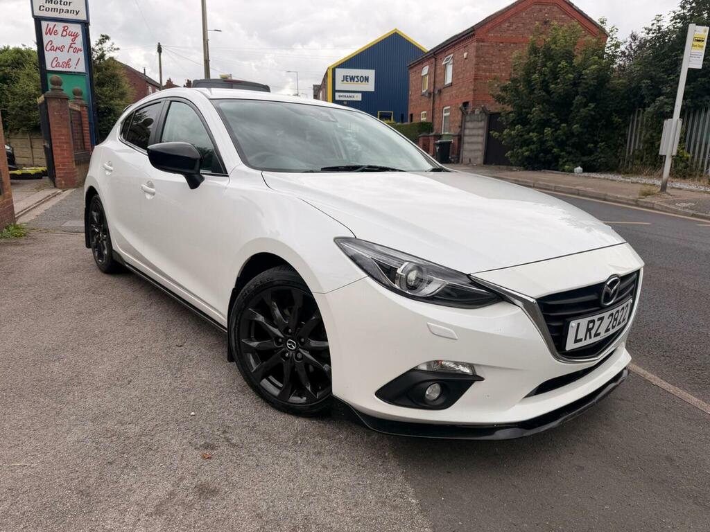 Mazda 3 Hatchback 2.0 Skyactiv-g Sport Black Euro 6 Ss White