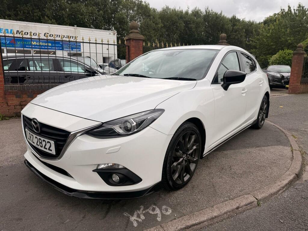 Mazda 3 Hatchback 2.0 Skyactiv-g Sport Black Euro 6 Ss LRZ2822 White #3