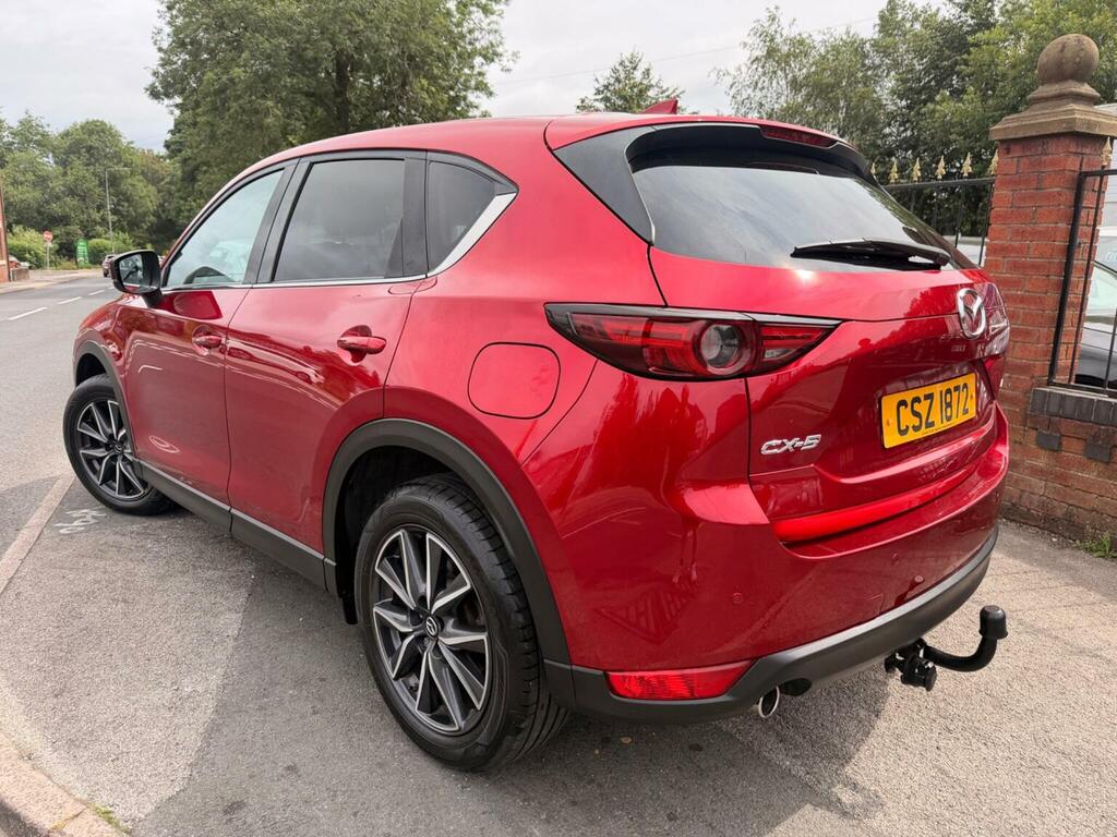 Mazda CX-5 Suv 2.2 Skyactiv-d Sport Nav Euro 6 Ss 201 CSZ1872 Red #4