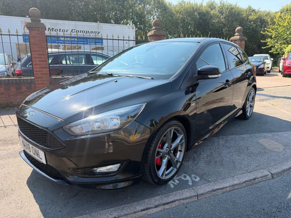 Ford Focus Hatchback 1.0T Ecoboost St-line X Euro 6 Ss Black #2