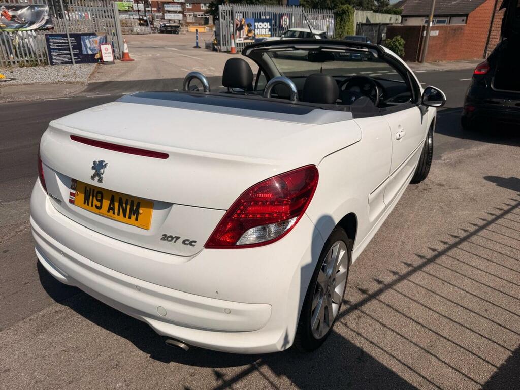 Peugeot 207 CC 1.6 Vti Gt Euro 5 White #3