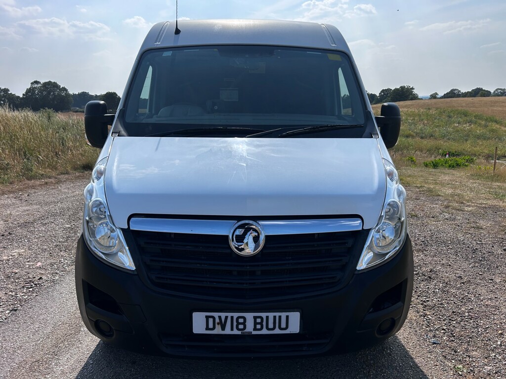 Vauxhall Movano Panel Van Panel Van Lcv 2010 - 2019 068 White #8