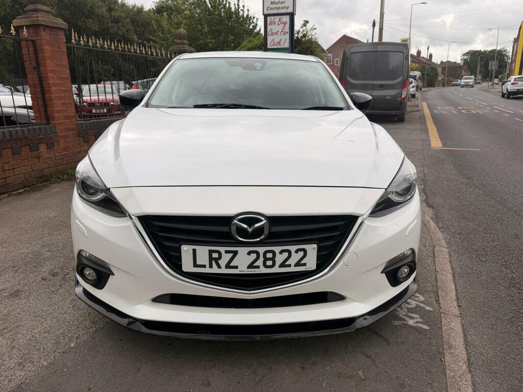 Mazda 3 Hatchback 2.0 Skyactiv-g Sport Black Euro 6 Ss LRZ2822 White #4