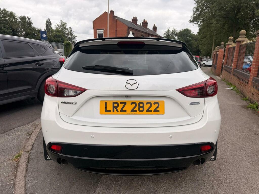 Mazda 3 Hatchback 2.0 Skyactiv-g Sport Black Euro 6 Ss LRZ2822 White #5