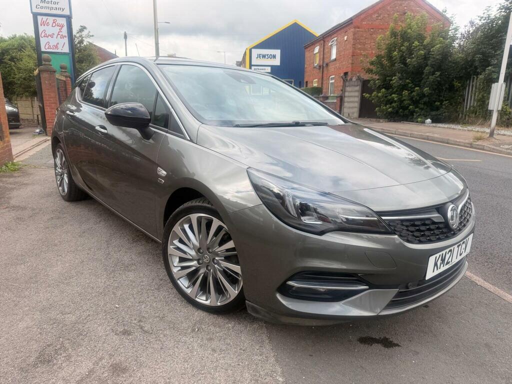 Vauxhall Astra Hatchback 1.2 Turbo Griffin Edition Euro 6 Ss 5 Grey