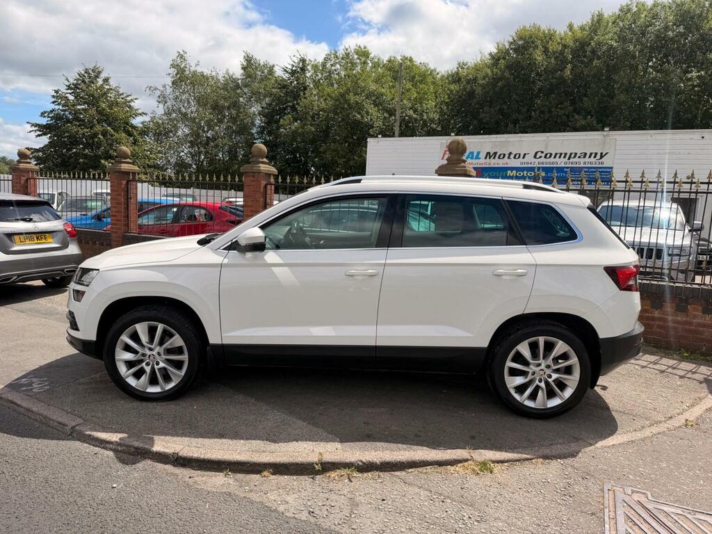 Skoda Karoq 2.0 Tdi Se L Dsg 4Wd Euro 6 Ss White #4