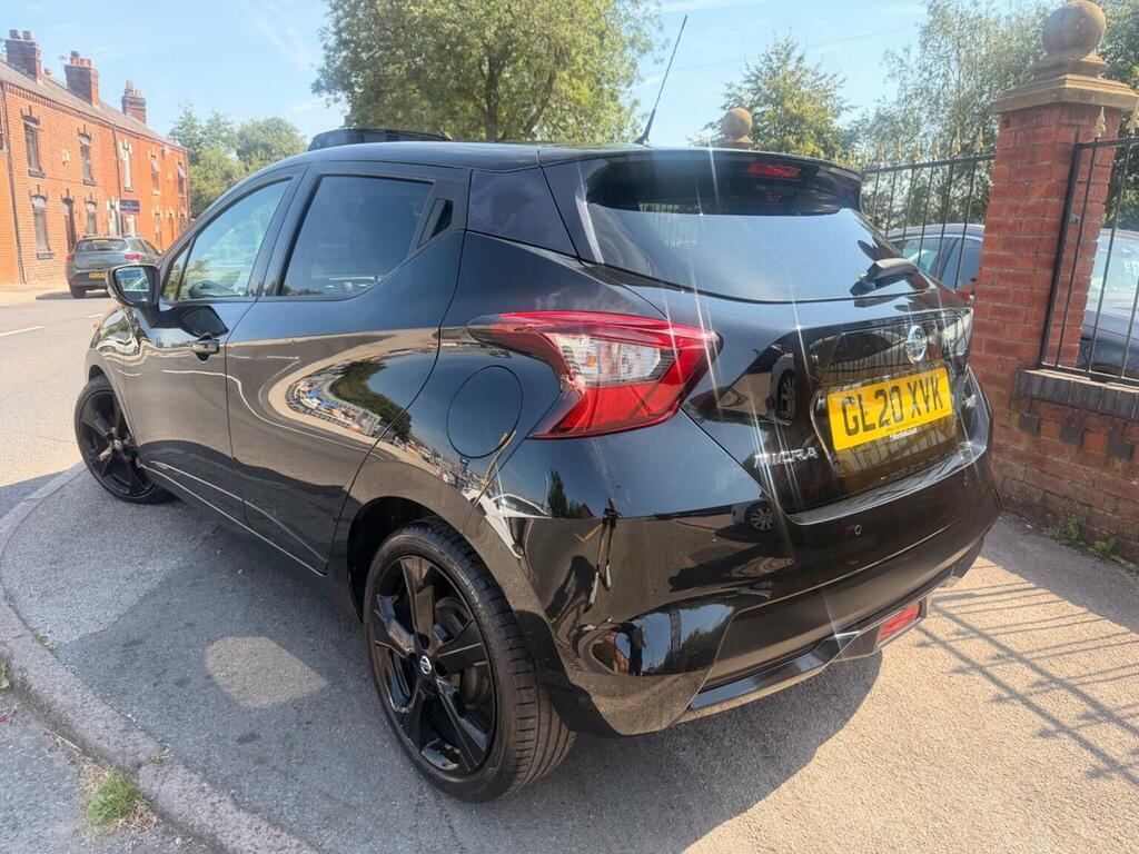 Nissan Micra Hatchback 1.0 Ig-t N-tec Xtron Euro 6 Ss 2 GL20XVK Black #6