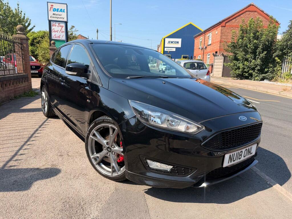 Ford Focus Hatchback 1.0T Ecoboost St-line X Euro 6 Ss Black