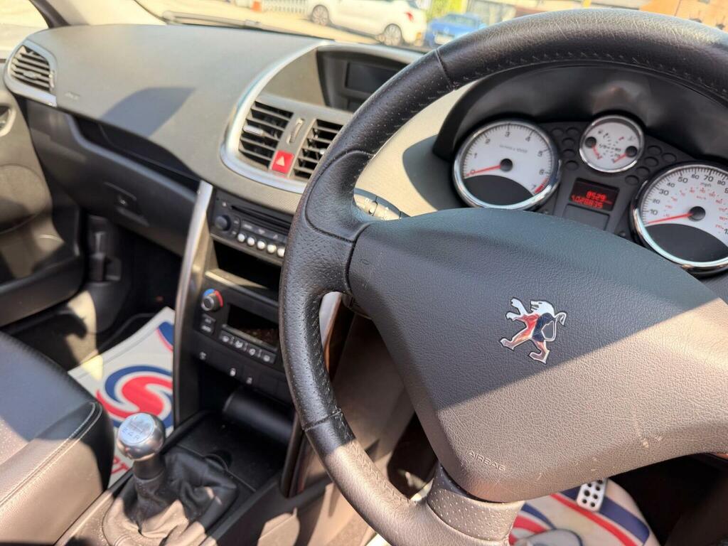 Peugeot 207 CC 2010 Peugeot 207Cc N1.6 Vti Gt Just 56,000 Mi Silver #15
