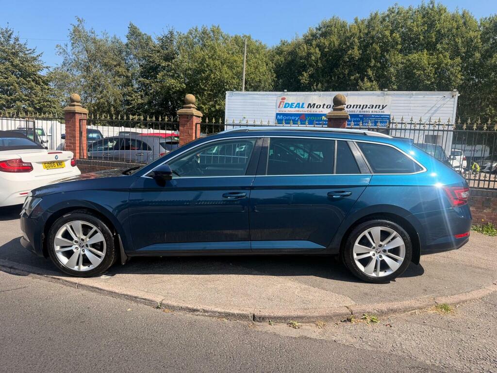 Skoda Superb 2.0 Tdi Se L Executive Dsg Euro 6 Ss Blue #3