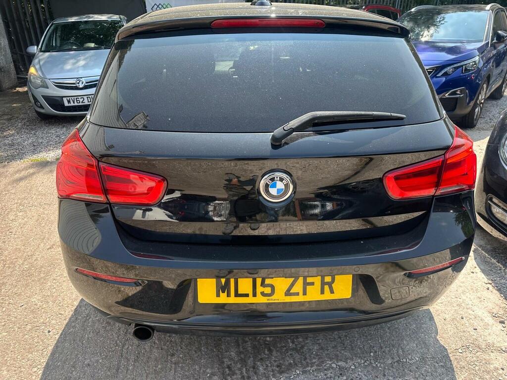 BMW 1 Series Hatchback 2.0 118D Sport Euro 6 Ss 201515 Black #6