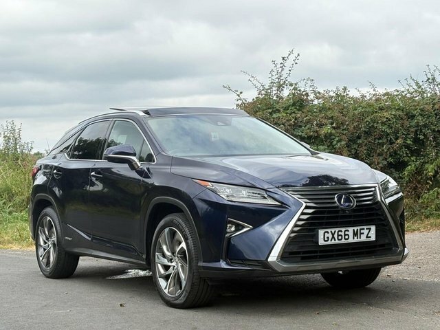 Lexus RX 2016 3.5 450H V6 Premier Suv Hybrid Cvt GX66MFZ Blue #3