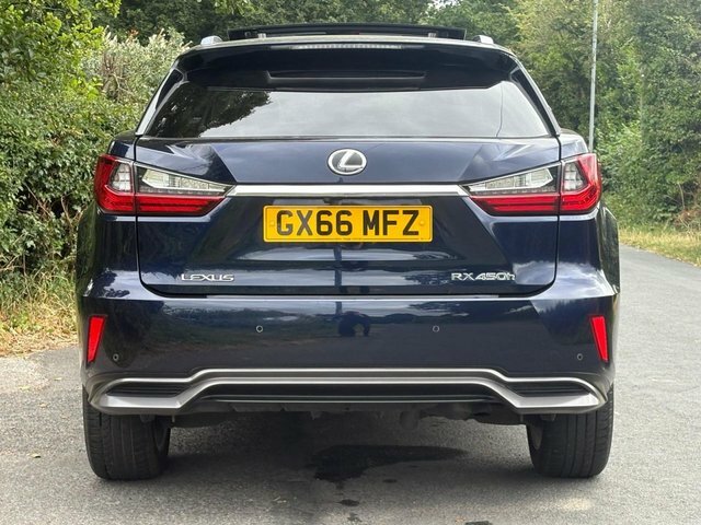 Lexus RX 2016 3.5 450H V6 Premier Suv Hybrid Cvt GX66MFZ Blue #6