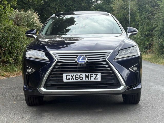 Lexus RX 2016 3.5 450H V6 Premier Suv Hybrid Cvt GX66MFZ Blue #2