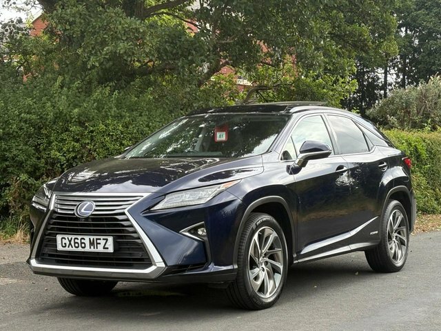 Lexus RX 2016 3.5 450H V6 Premier Suv Hybrid Cvt GX66MFZ Blue