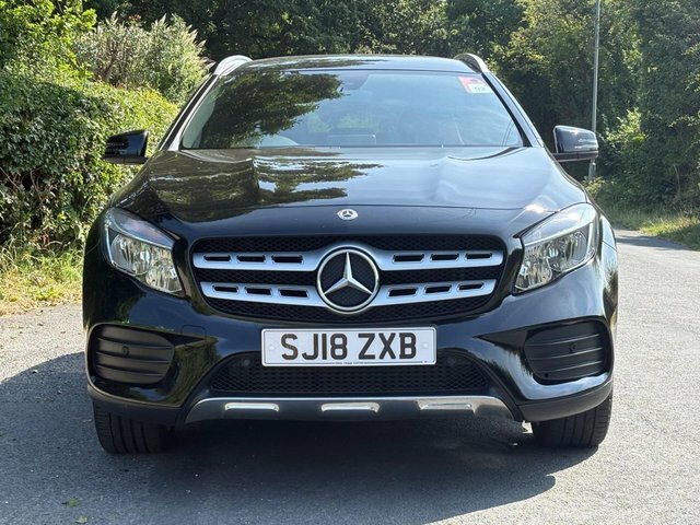 Mercedes-Benz GLA Class 2018 1.6 Gla200 Amg Line Suv Eur SJ18ZXB Black #2