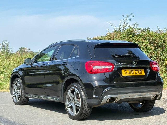 Mercedes-Benz GLA Class 2018 1.6 Gla200 Amg Line Suv Eur SJ18ZXB Black #5