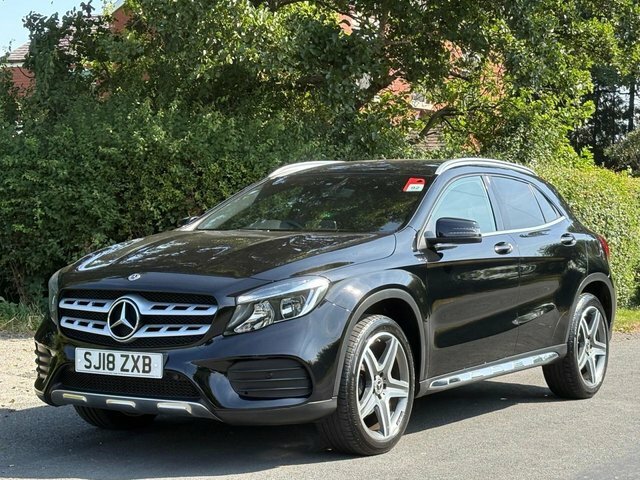 Mercedes-Benz GLA Class 2018 1.6 Gla200 Amg Line Suv Eur Black