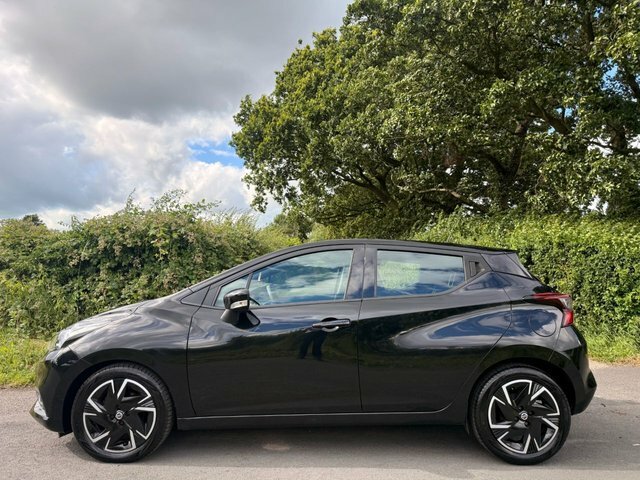 Nissan Micra 2021 1.0 Ig-t Acenta Hatchback Xtron Eu Black #4