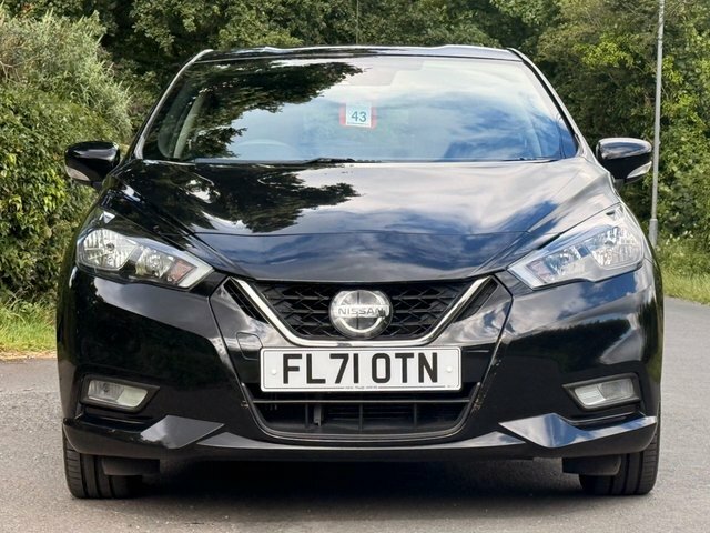 Nissan Micra 2021 1.0 Ig-t Acenta Hatchback Xtron Eu Black #2