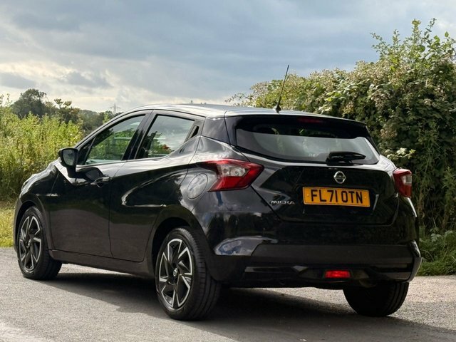 Nissan Micra 2021 1.0 Ig-t Acenta Hatchback Xtron Eu Black #6