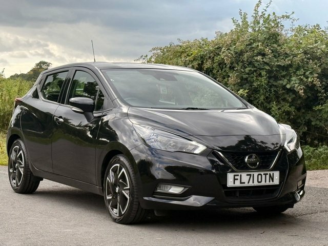 Nissan Micra 2021 1.0 Ig-t Acenta Hatchback Xtron Eu Black