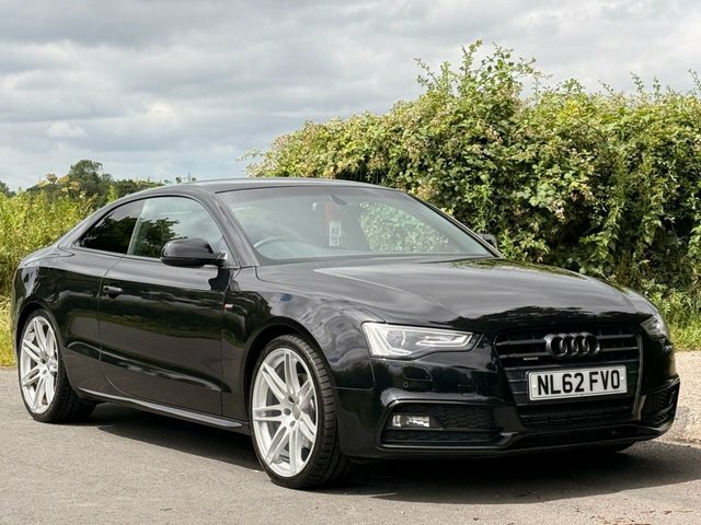 Audi A5 2012 3.0 Tdi V6 S Line Coupe S Tronic Q Black #3