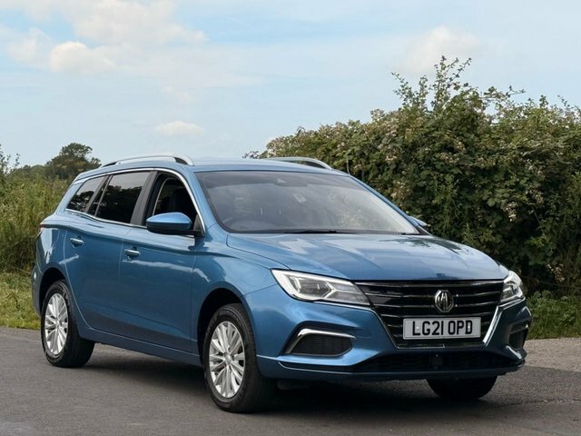 MG MG5 2021 61.1Kwh Exclusive Long Range Estate Elect Blue