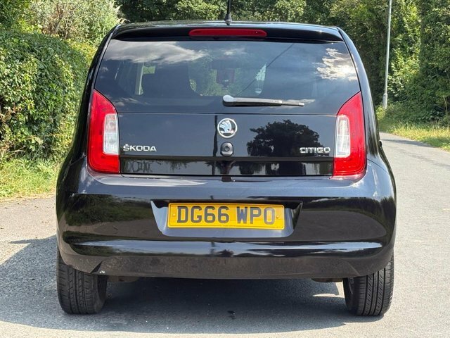 Skoda Citigo 1.0 Mpi Black Edition 20 Road Tax Satnav Blue Red #7
