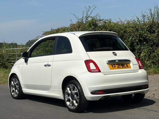 Fiat 500 2021 1.0 Mhev Rock Star Hatchback Manua White #6