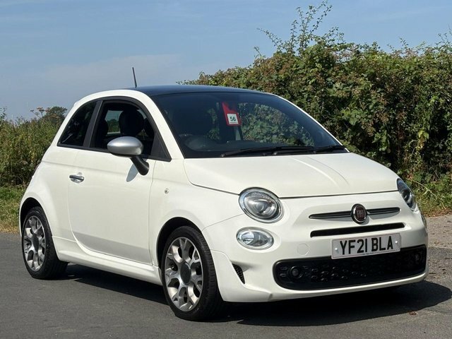 Fiat 500 2021 1.0 Mhev Rock Star Hatchback Manua White