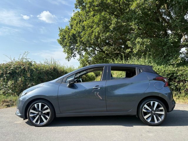Nissan Micra 2022 1.0 Ig-t Tekna Hatchback Eu Grey #4