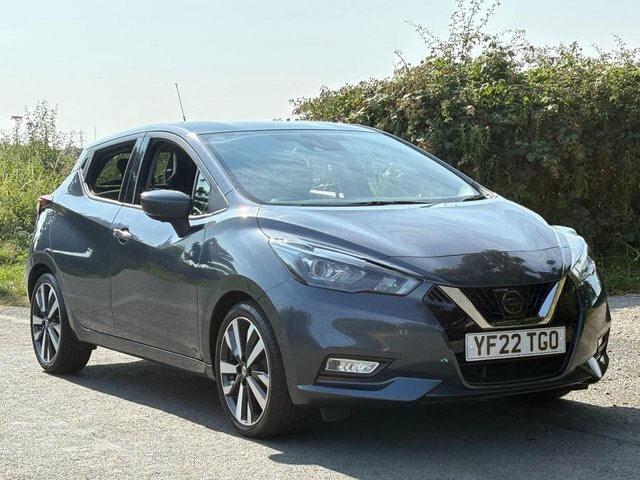 Nissan Micra 2022 1.0 Ig-t Tekna Hatchback Eu Grey #3