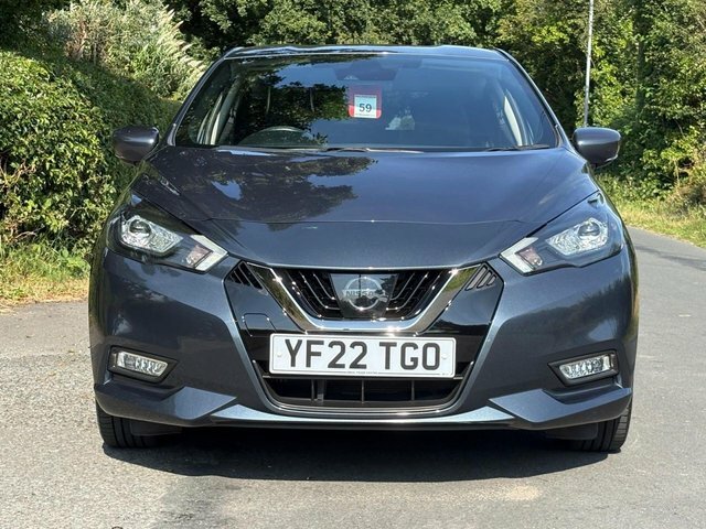 Nissan Micra 2022 1.0 Ig-t Tekna Hatchback Eu Grey #2