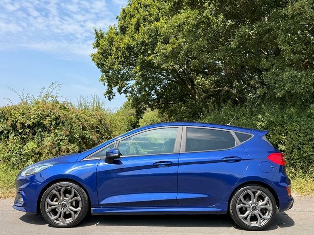 Ford Fiesta 2019 1.0T Ecoboost Gpf St-line Hatchback Petro Blue #4
