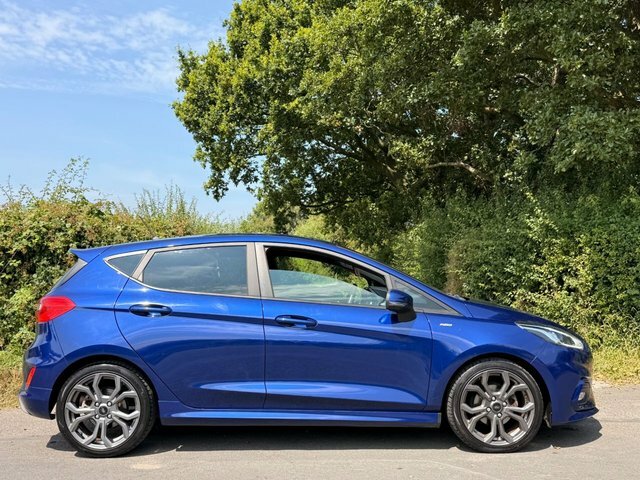 Ford Fiesta 2019 1.0T Ecoboost Gpf St-line Hatchback Petro Blue #5