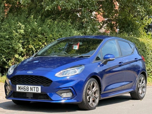 Ford Fiesta 2019 1.0T Ecoboost Gpf St-line Hatchback Petro Blue #3