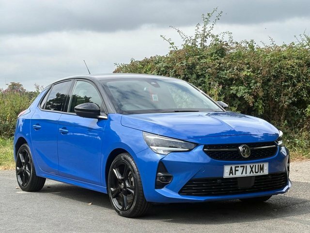 Vauxhall Corsa 2021 1.2 Turbo Sri Premium Hatchback Ma Blue