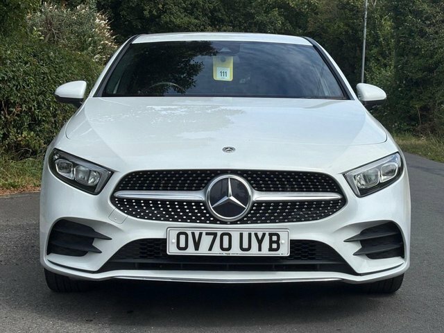 Mercedes-Benz A Class 2021 1.3 A250e 15.6Kwh Amg Line Hatchback Petr White #2
