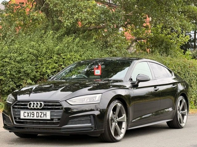 Audi A5 2019 2.0 Tfsi 40 Black Edition Sportback Petro Black #2