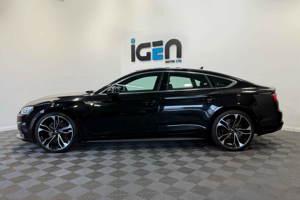 Audi A5 Sportback 35 Tfsi S Line BV69GWJ Black #3